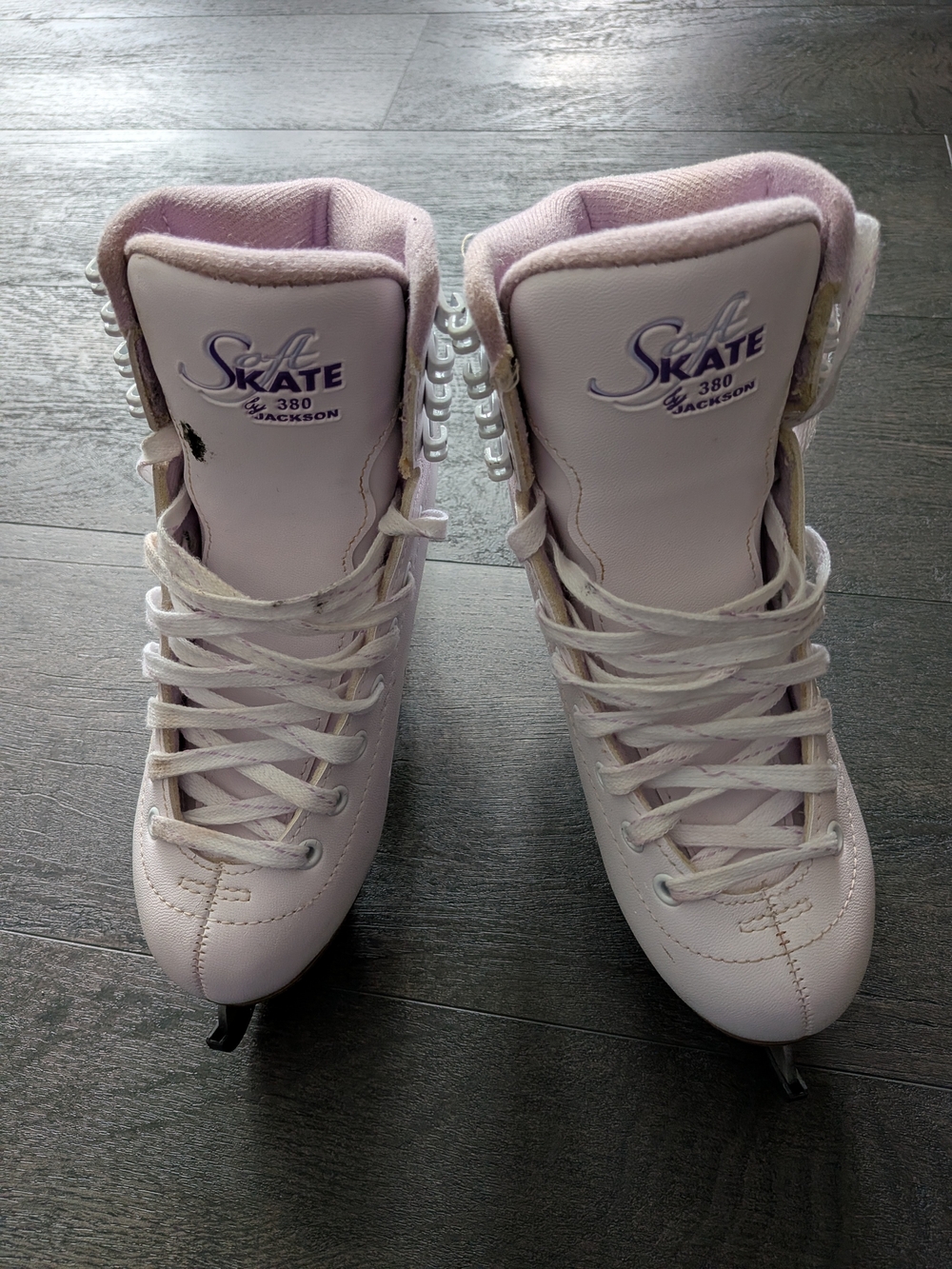 Jackson Soft Skate 380 Women's Figure Skates in  White